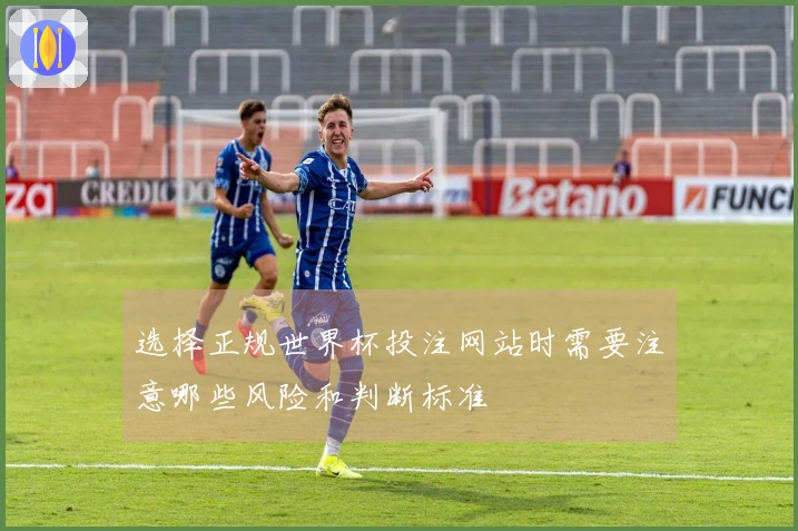 选择正规世界杯投注网站时需要注意哪些风险和判断标准