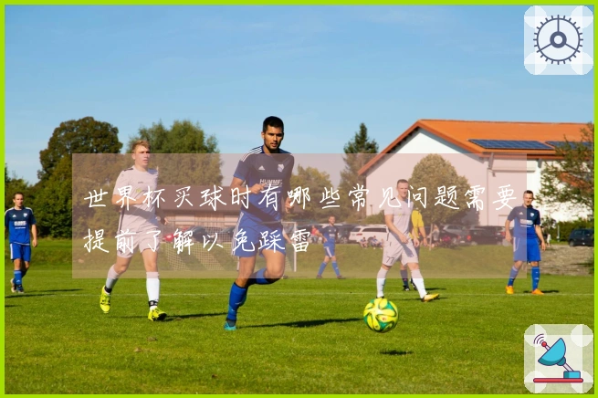 世界杯买球时有哪些常见问题需要提前了解以免踩雷