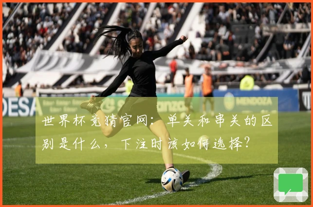 世界杯竞猜官网：单关和串关的区别是什么，下注时该如何选择？